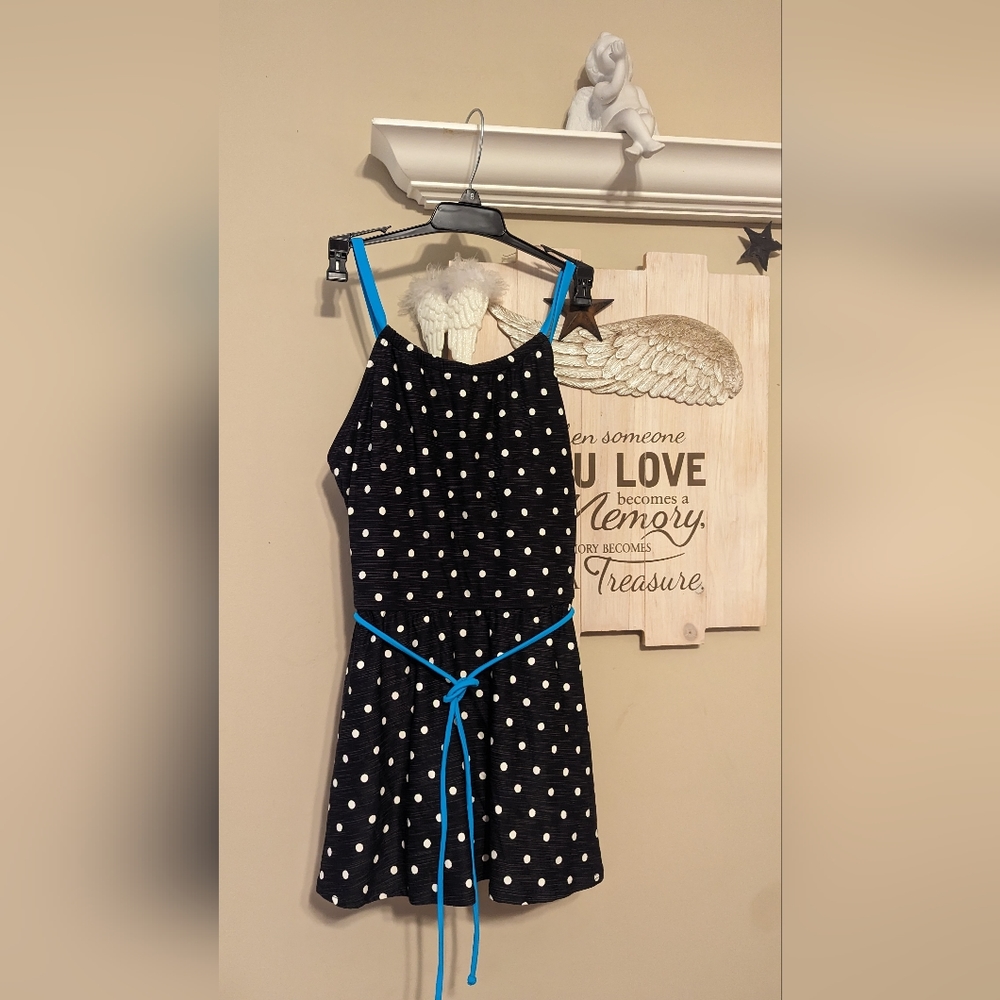 Beach house one piece swim suit